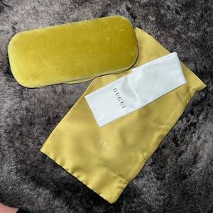 Gucci designer sunglasses case
